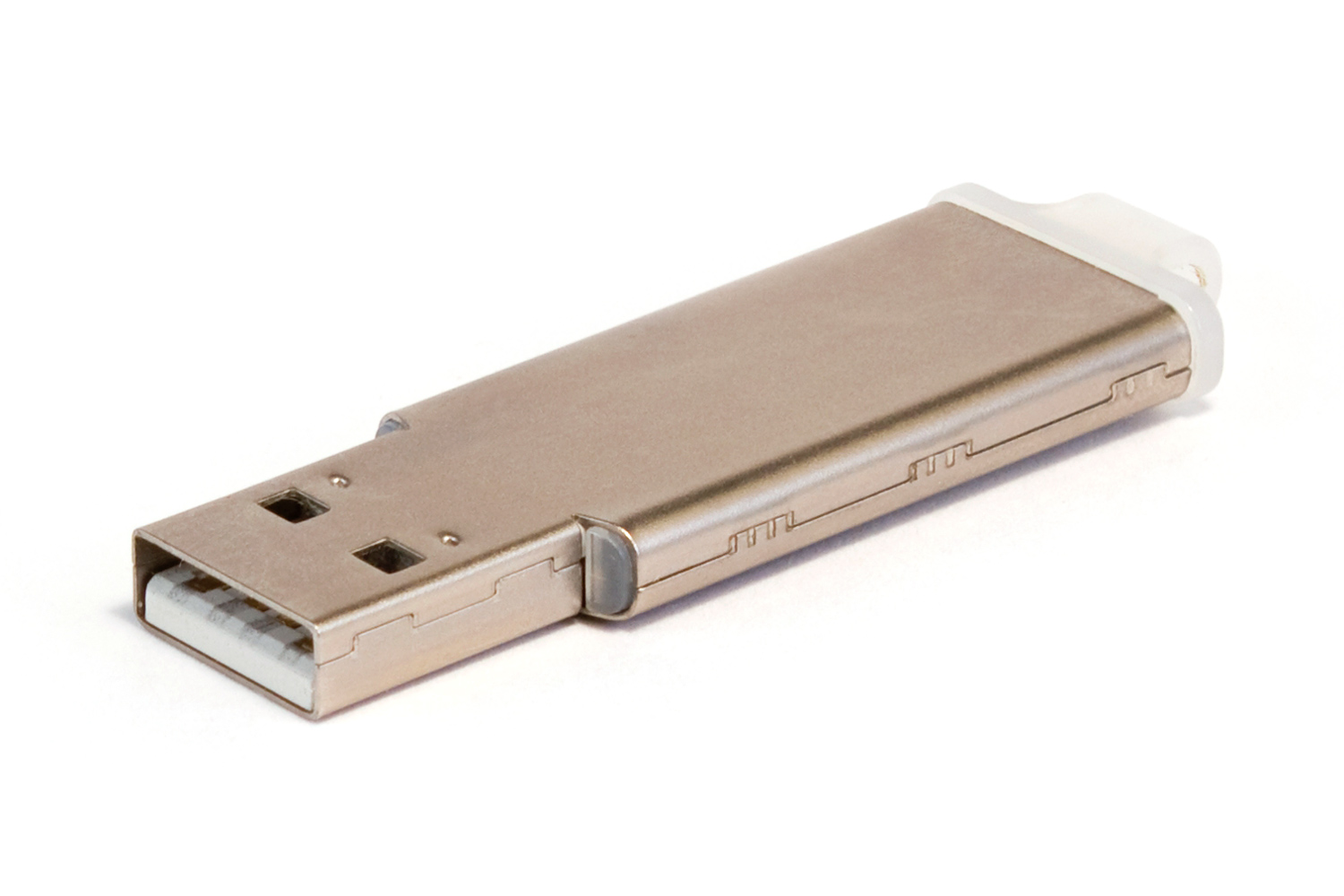 Clé USB de 16 Go posée sur un fond clair, format utilisé comme support d'installation Windows 11